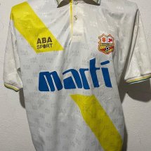 Atlético Morelia Home futbol forması 1994 sponsored by Marti