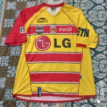 Atlético Morelia Home futbol forması 2003 - 2004 sponsored by LG