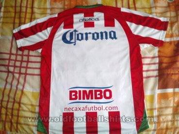 Necaxa Home football shirt 2010 - 2011