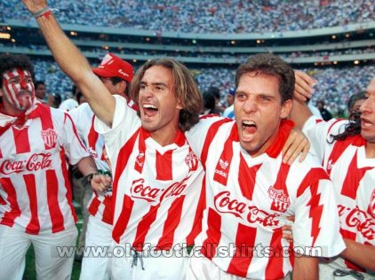 Necaxa Home football shirt 1994 - 1995