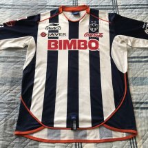CF Monterrey Home football shirt 2004 - 2005 sponsored by Bimbo