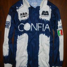 CF Monterrey Home football shirt 1996 - 1997 sponsored by Confia