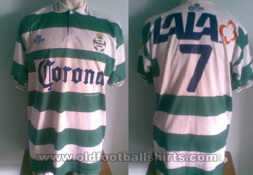 Santos Laguna Home football shirt 1996 - 1997