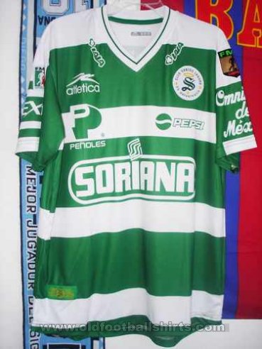 Santos Laguna Home football shirt 2008 - 2009