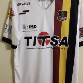 Topos de Reynosa Away football shirt 2015 - 2016 sponsored by Titsa