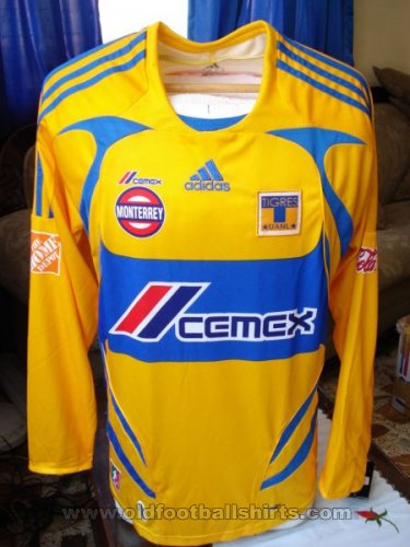 Tigres de la U.A.N.L. Home futbol forması 2007 - 2008