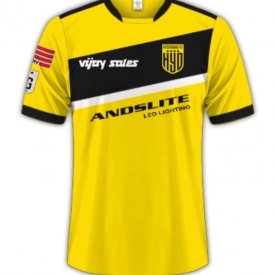 Hyderabad FC Home football shirt 2020 - 2021 sponsored by Andslite