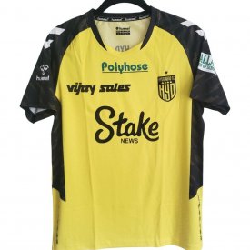 Hyderabad FC Home football shirt 2022 - 2023 sponsored by Stake News