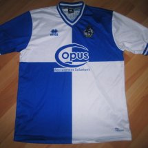Bristol Rovers Home football shirt 2012 - 2013 sponsored by Opus Recruitment