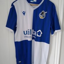 Bristol Rovers Home football shirt 2019 - 2020 sponsored by Utilita Energy