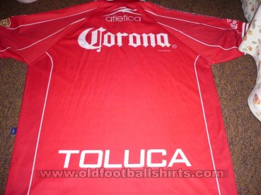 Toluca Home football shirt 1996 - 1998