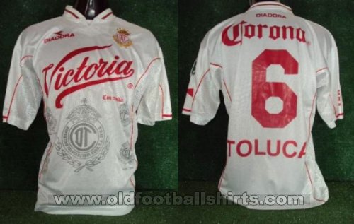 Toluca Away football shirt 1998 - 1999
