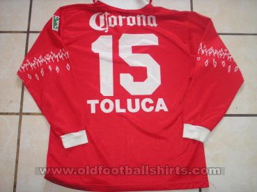 Toluca Home football shirt 1996 - 1998