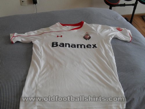 Toluca חוץ חולצת כדורגל 2010 - 2011
