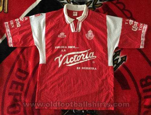 Toluca Home football shirt 1995 - 1996