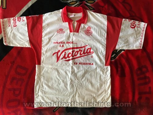 Toluca Away football shirt 1995 - 1996