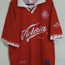 Toluca Home football shirt 1998 sponsored by Victoria