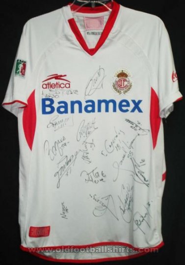 Toluca Away football shirt 2008