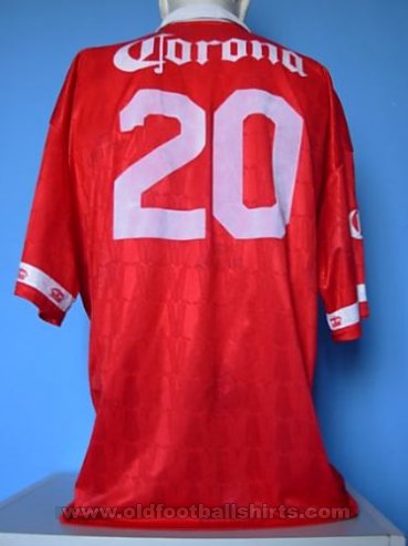 Toluca Home football shirt 1997