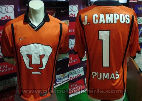 Club Universidad Nacional Goalkeeper football shirt 1997 - 1998