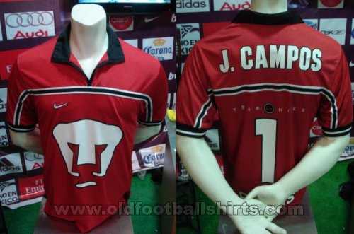 Club Universidad Nacional Goalkeeper football shirt 1996 - 1997