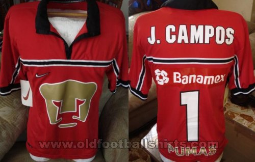Club Universidad Nacional Goalkeeper football shirt 1999 - ?