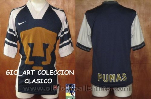 Club Universidad Nacional Home maglia di calcio 1995 - 1996