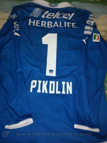 Club Universidad Nacional Goalkeeper football shirt 2012 - 2013
