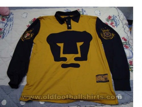 Club Universidad Nacional Home maglia di calcio 1976