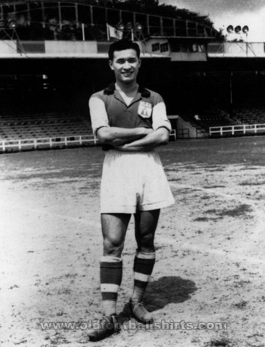South China AA Home football shirt 1952 - 1953