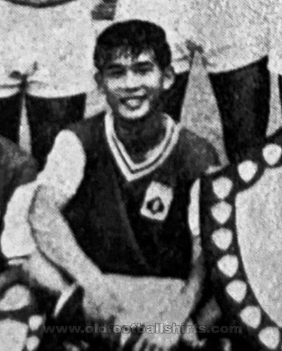 South China AA Home maglia di calcio 1963 - 1964