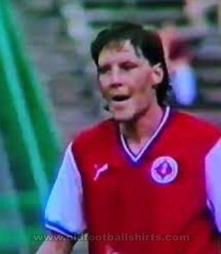 South China AA Home baju bolasepak 1985 - 1986