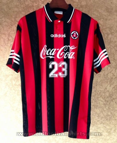 South China AA Training/Leisure football shirt 1997 - 1998