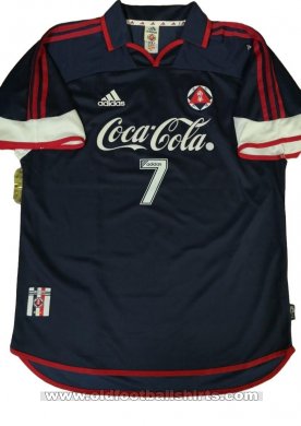 South China AA Away football shirt 1999 - 2000