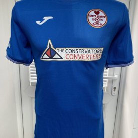 Kelty Hearts Away football shirt 2020 - 2021 sponsored by The Conservatory Converters