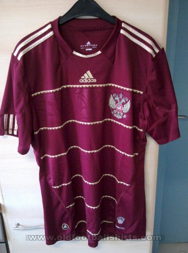 Russia Home Camiseta de Fútbol 2009 - 2011