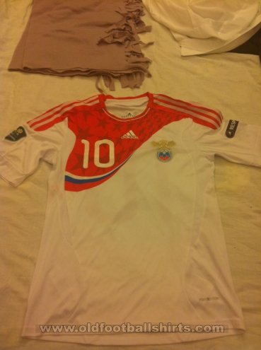 Russia Away football shirt 2011