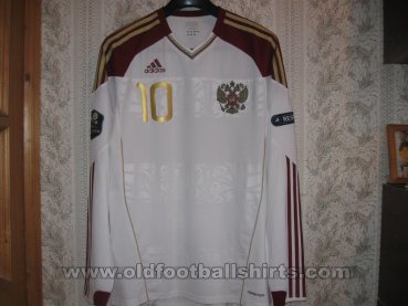 Russia Visitante Camiseta de Fútbol 2010 - 2012