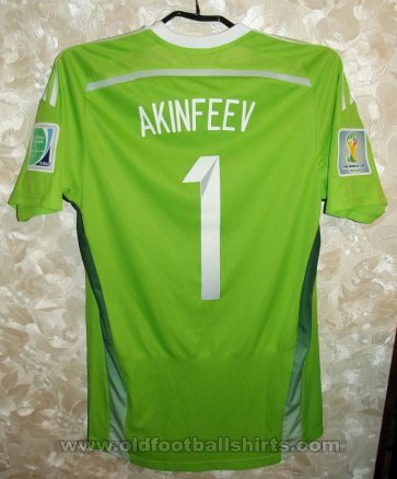 Russia Goalkeeper football shirt 2014 - 2015