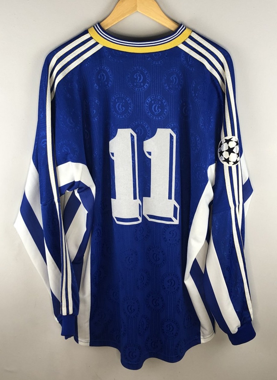 Dynamo Kiev Away football shirt 1998 - 1999. Sponsored by