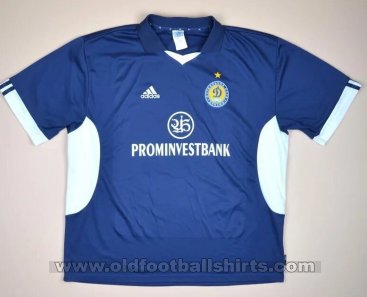 Dynamo Kiev Away football shirt 2002 - 2004