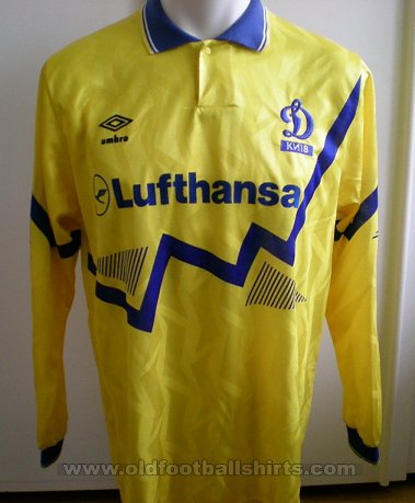 Dynamo Kiev Away football shirt 1991 - 1992