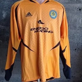 Dynamo Kiev Penjaga gol baju bolasepak 2004 - 2005 sponsored by Energo Holding