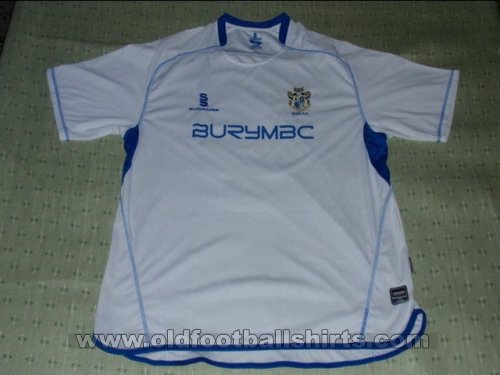 Bury Home football shirt 2007 - 2008