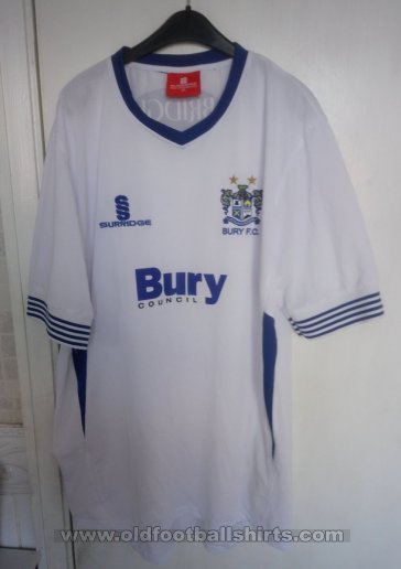 Bury Home baju bolasepak 2013 - 2014