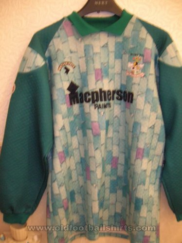 Bury Goalkeeper football shirt 1990 - 1991
