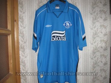 Dnipro Dnipropetrovsk Home football shirt 2005 - 2006