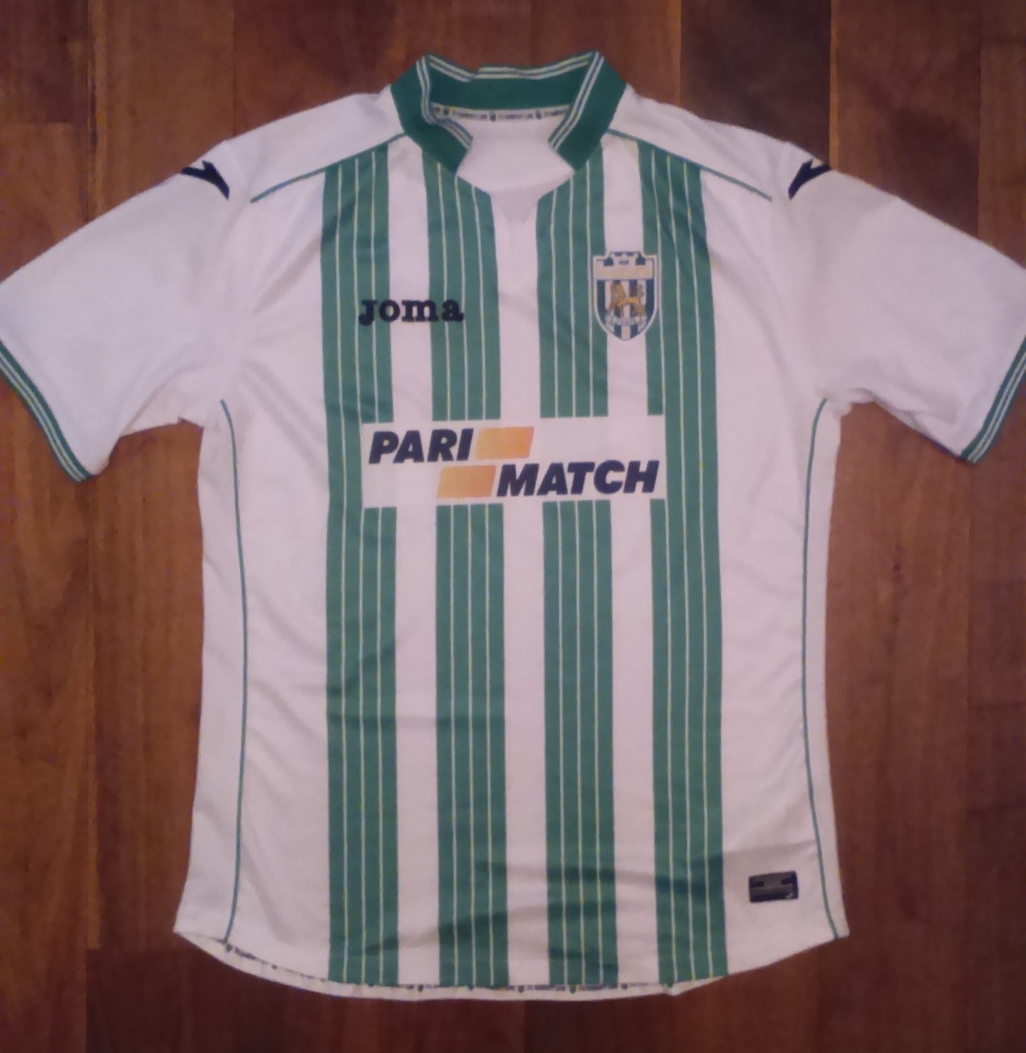 Maillot Extérieur Karpaty Lviv 2011/2012 – Match Porté Par Kink #9 – Taille M
