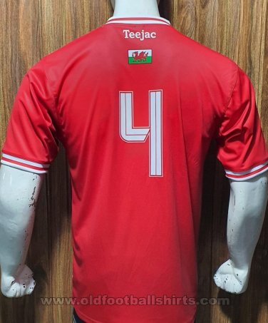 Llanrug United FC Home חולצת כדורגל 2021 - 2022