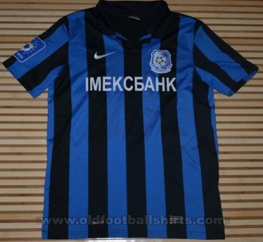 Chornomorets Odesa Home football shirt 2012 - 2014